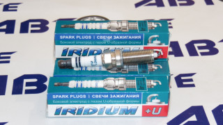Свечи Iridium+U Nissan Qashqai, Tiida, Note, Teana (комплект 4 шт)(аналог PLZKAR6A11) TORCH